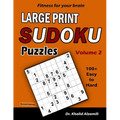 Fitness for your brain: Large Print SUDOKU Puzzles: 100+ Easy to Hard Puzzles - Train your brain anywhere, anytime! - Paperback