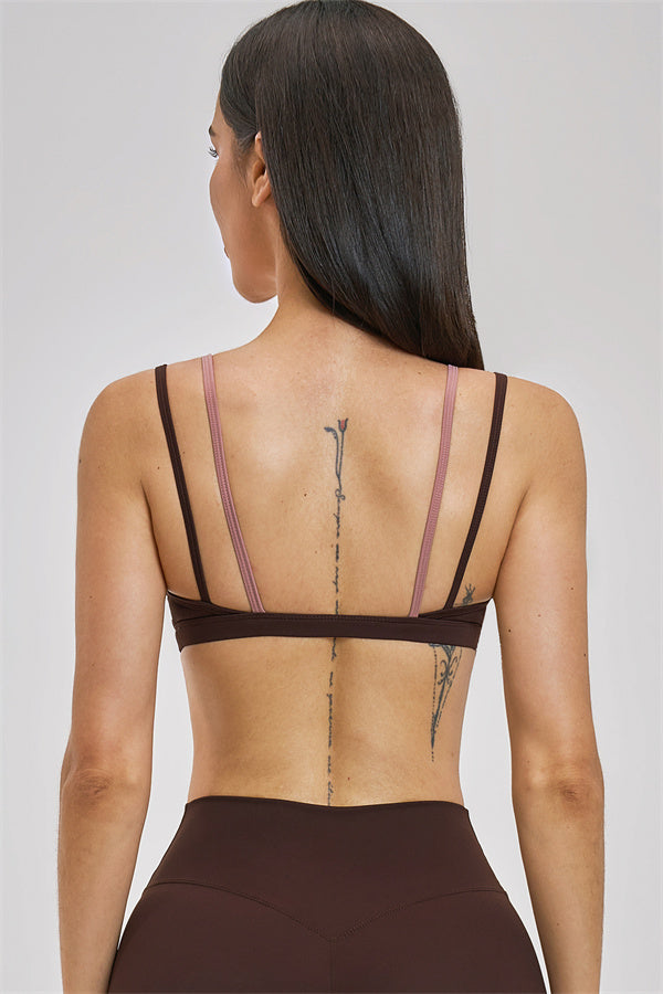 The Seraphine Layered V Sports Bra