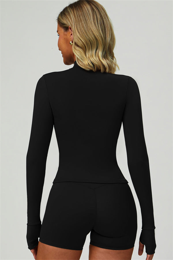 The Elixir Jacket Sports Bra Shorts 3-Piece Set