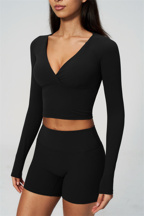 The Lox Long Sleeve Crop top