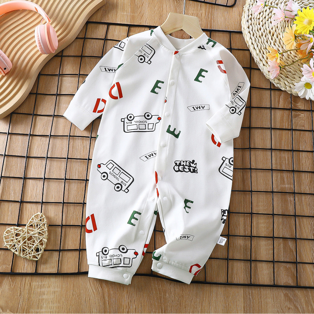 Baby Cotton Bottoming Jumpsuit