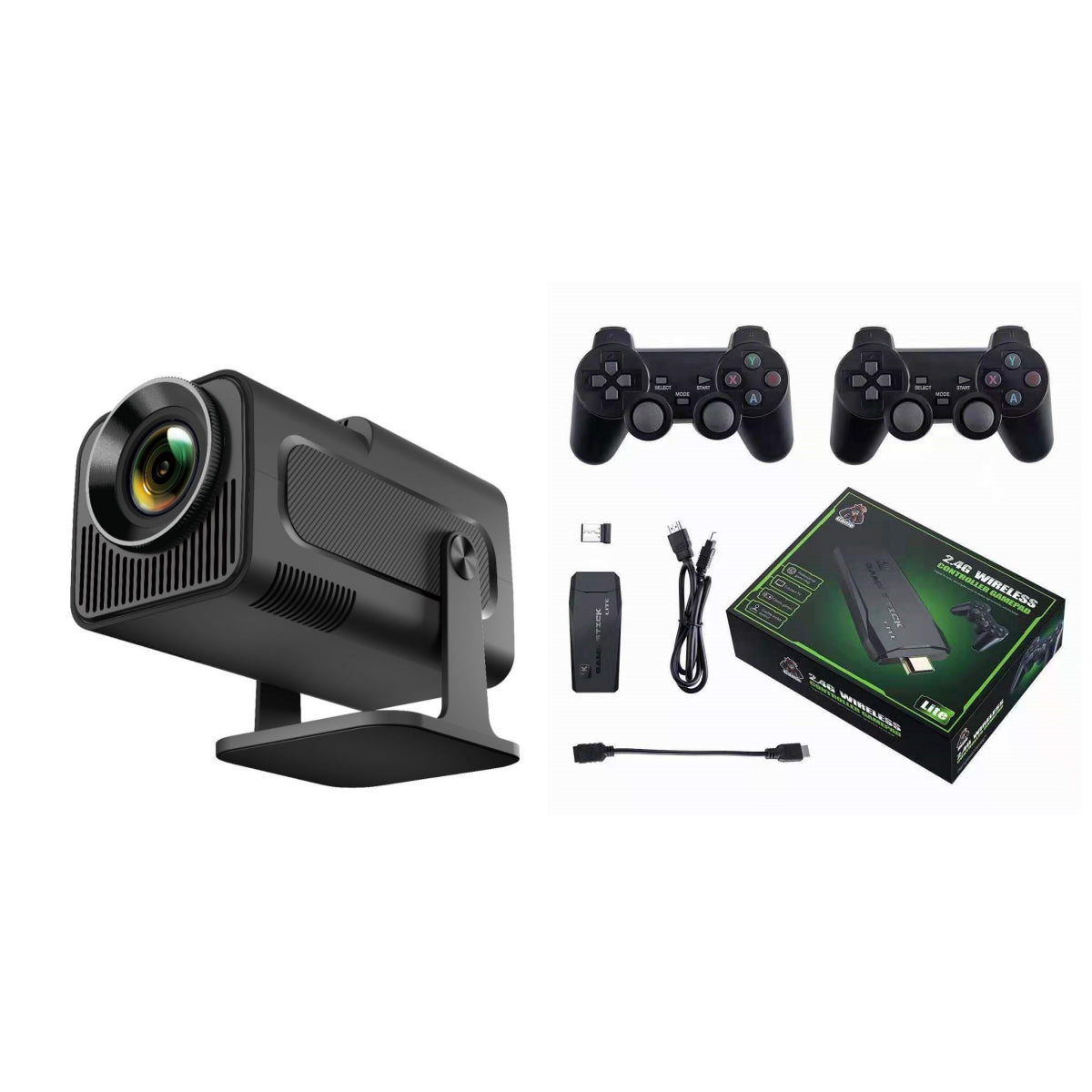M8 Tv Mini Hd Wireless Arcade Joystick Double Fc Game Console Family U Bao Game Console Ps1