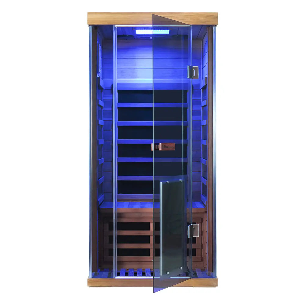 Pre-order SR01 1 Person Red Cedar Far Infrared Sauna Restocking July 31