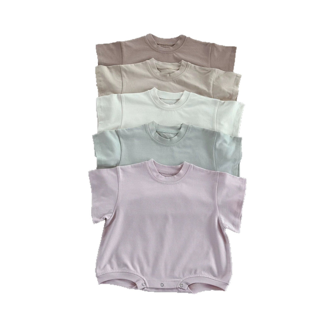 Cotton Loose-fitting Baby Onesie