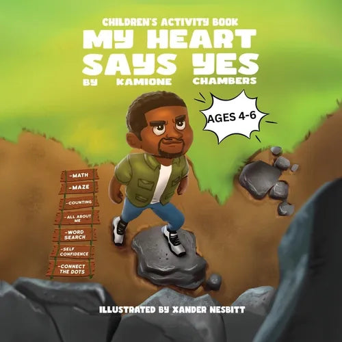 My Heart Says Yes Children Activity Book - Paperback
