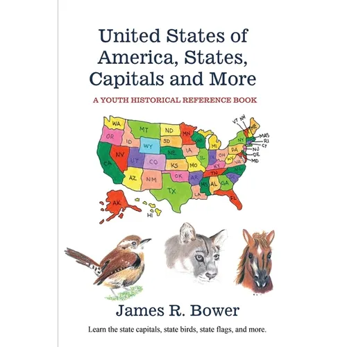 United States of America, States, Capitals and More - Paperback