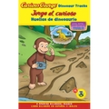 Curious George: Dinosaur Tracks/Jorge El Curioso Huellas de Dinosaurio: Bilingual English-Spanish - Paperback