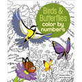 Birds & Butterflies Color by Numbers - Paperback