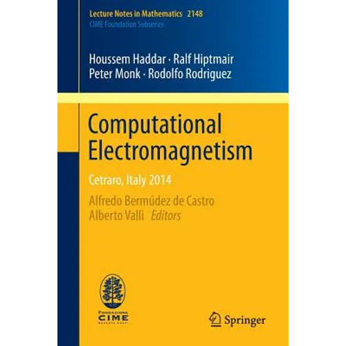 Computational Electromagnetism: Cetraro, Italy 2014 - Paperback