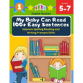 My Baby Can Read 100+ Easy Sentences Improve Spelling Reading And Writing Prompts Skills English Russian: 1st basic vocabulary with complete Dolch Sig - Paperback