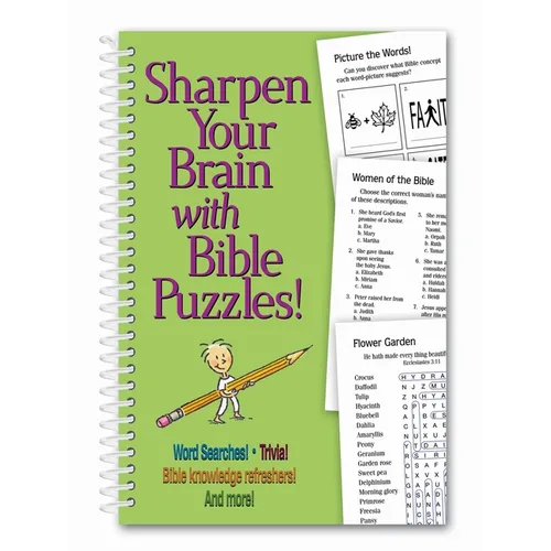 Sharpen Your Brain with Bible Puzzles! - Spiral