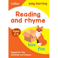 Reading and Rhyme: Ages 3-5 - Paperback