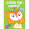 Color Me Happy! (Green): With Shiny Outlines to Guide Little Hands - Paperback