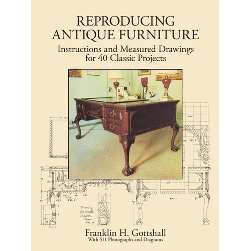 Reproducing Antique Furniture: Instructions and Measured Drawings for 40 Classic Projects - Paperback