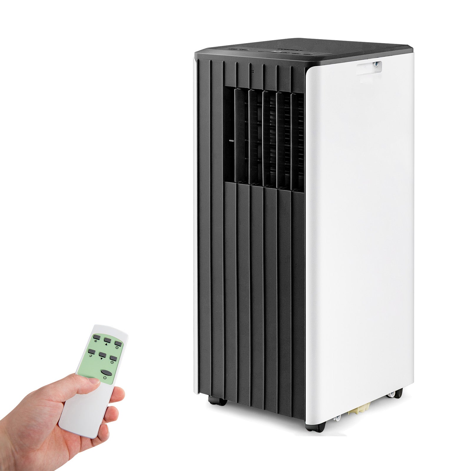 3-in-1 10000 BTU Air Conditioner with Humidifier and Smart Sleep Mode