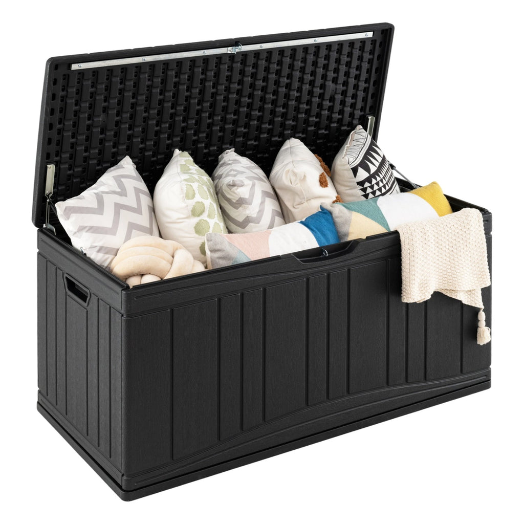 80 Gallon Outdoor Deck Box with Lockable Lid