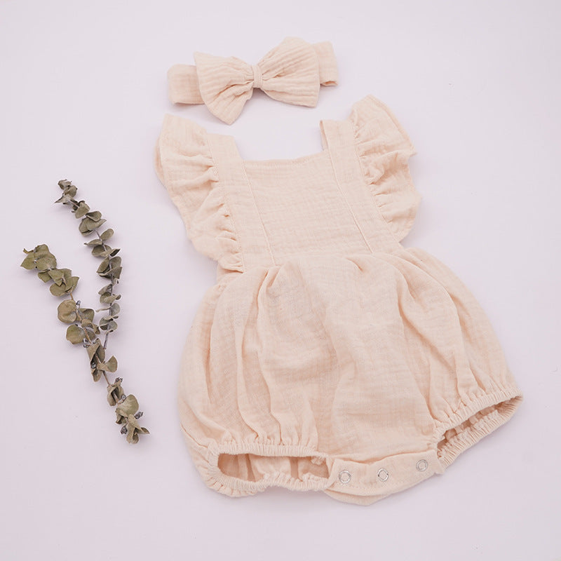 New Baby And Infants Romper Romper Shooting Birthday Dress Children Onesie