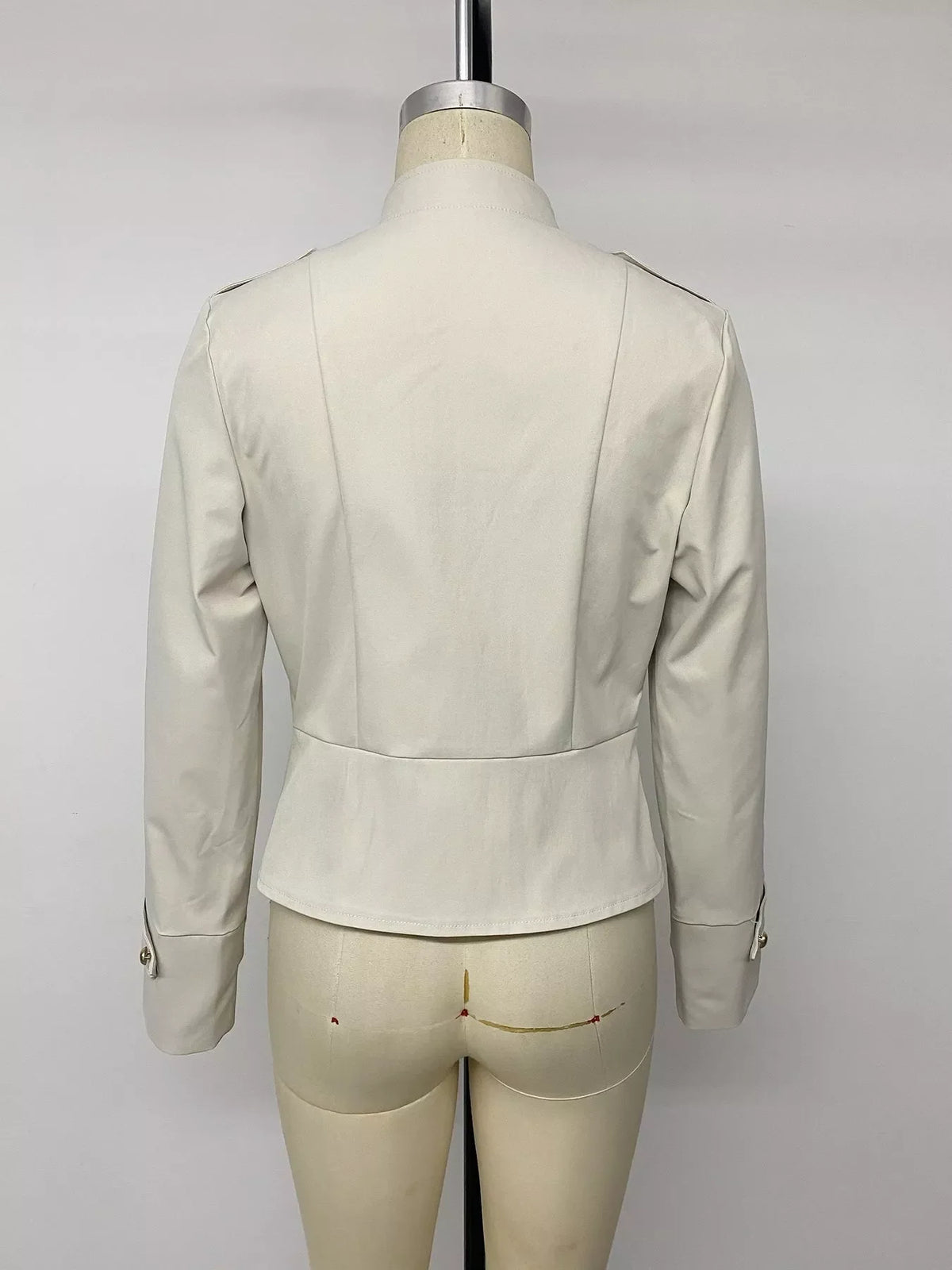 Zip Up Cropped Jacket