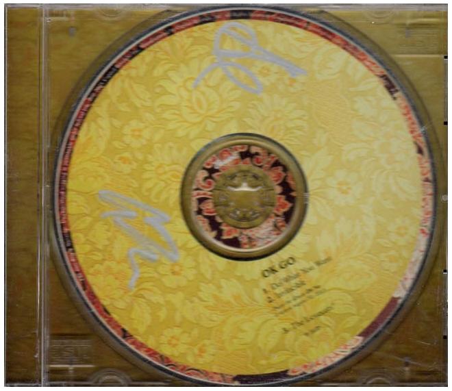 OK Go Signed Autographed x2 Do What You Want CD