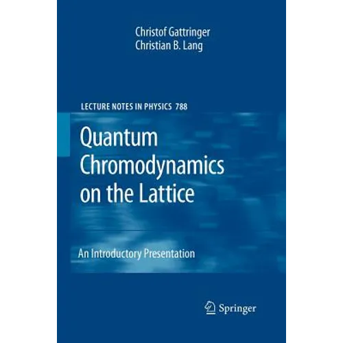 Quantum Chromodynamics on the Lattice: An Introductory Presentation - Paperback