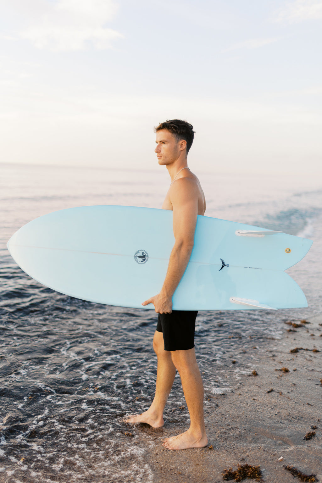 The Finlet Twin Fin Fish Surfboard - Cutlap Aqua EPS