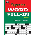The SUPREME WORD FILL-IN Book - Paperback