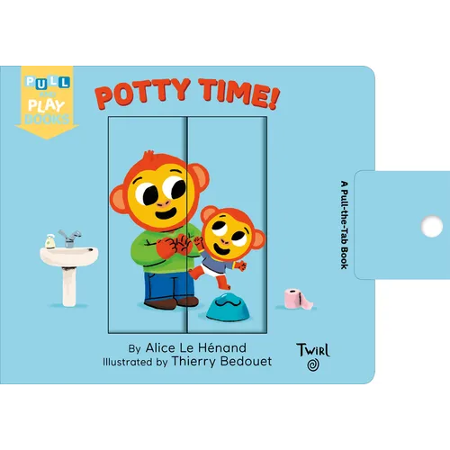 Potty Time: A Pull-The-Tab Book - Board Book