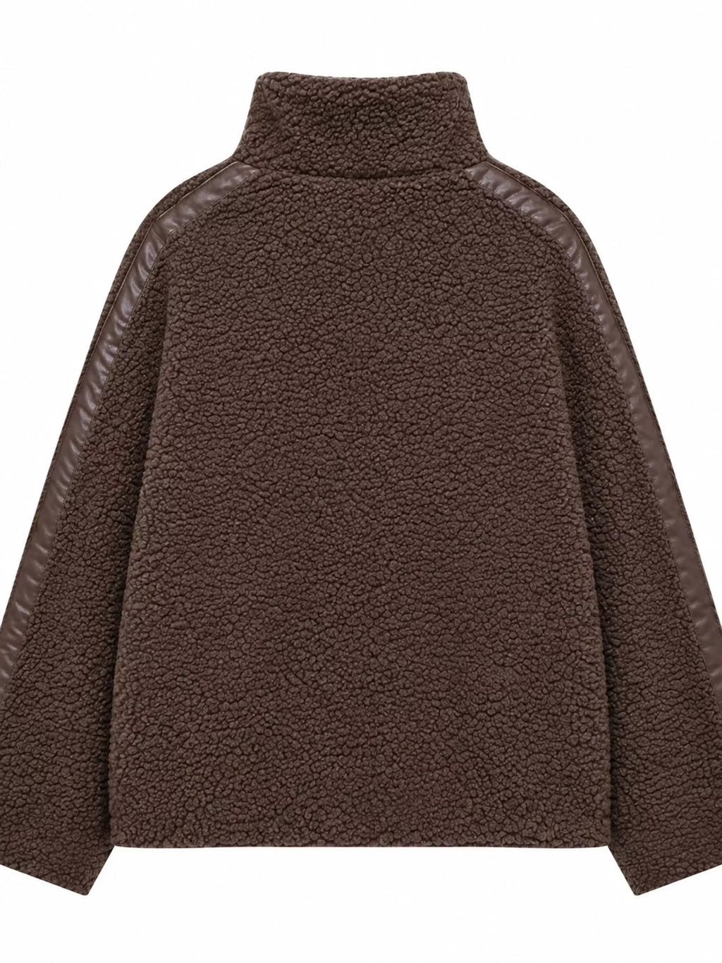 Sherpa Zip-Up Outerwear