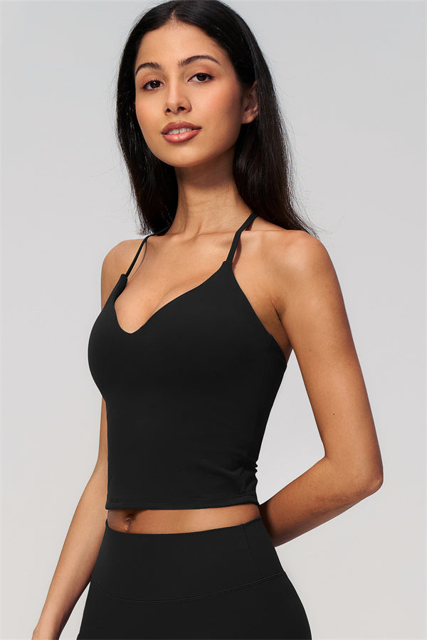 The Zura Tank Top Flared Leggings 2-Piece Set