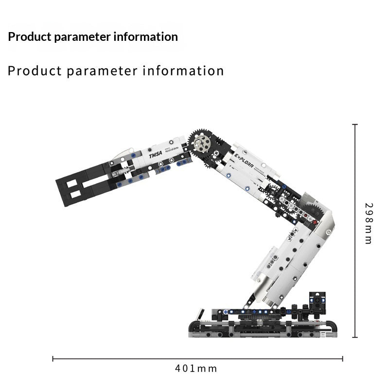 Robot Kindergarten Building Block Remote-Controlled Assembly Toy