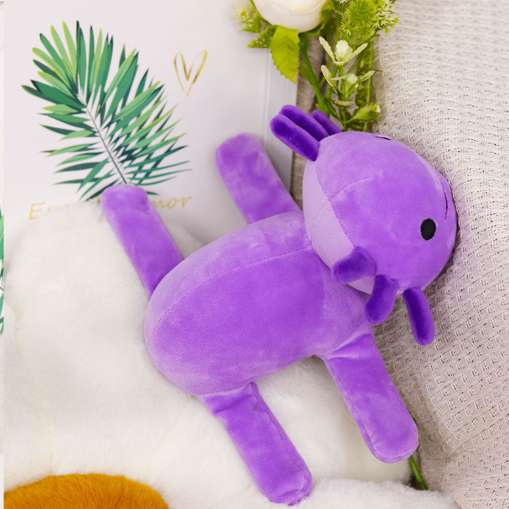 Colorful Salamander Snap-ring Bracelet Plush Toy