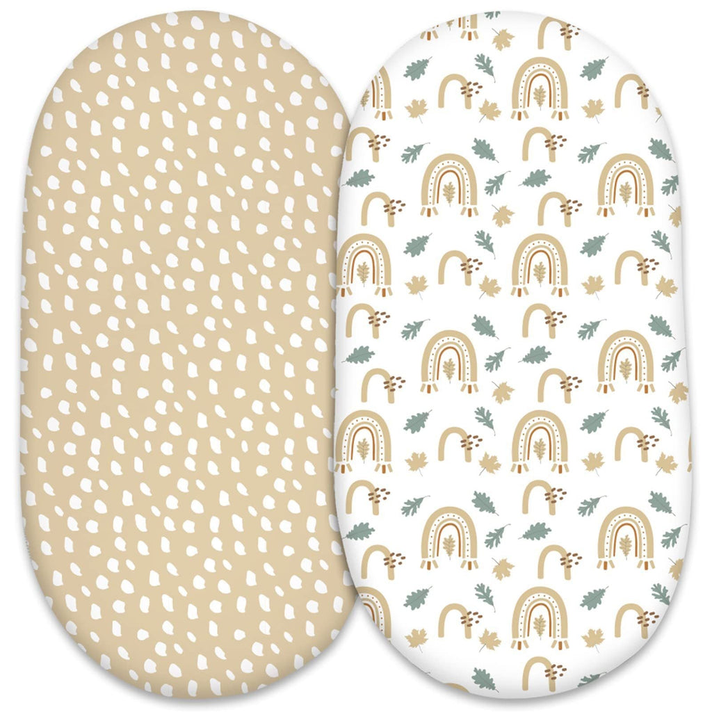 Baby Cradle Fitted Sheet Elastic Printing Baby Caring Table Changing Cover