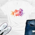 Watercolor Soccer Graphic Tee