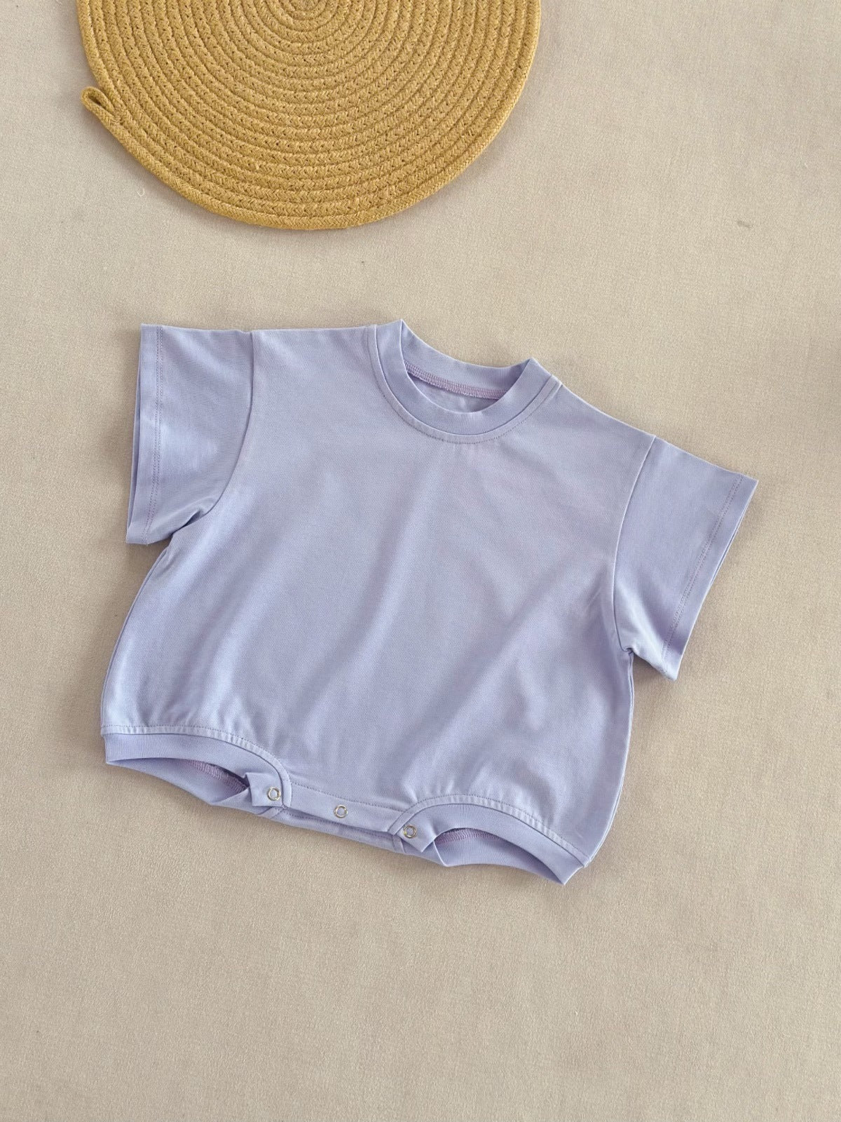 Cotton Loose-fitting Baby Onesie
