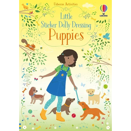 Little Sticker Dolly Dressing Puppies - Paperback