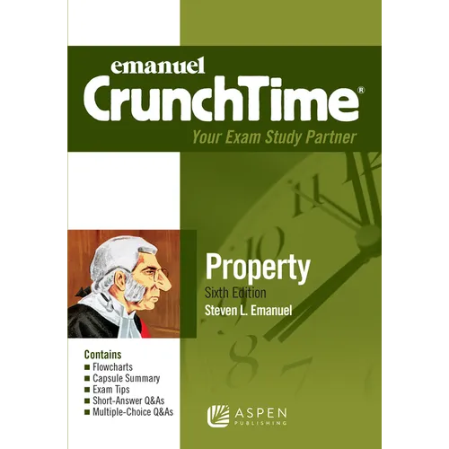 Emanuel CrunchTime for Property - Paperback
