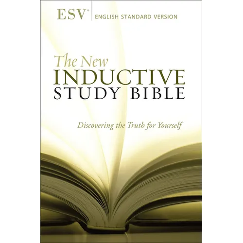 New Inductive Study Bible-ESV - Hardcover