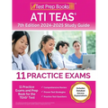ATI TEAS 7th Edition 2024-2025 Study Guide: 11 Practice Exams and Prep Book for the TEAS Test [Includes Detailed Answer Explanations] - Paperback