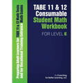 TABE 11 and 12 Consumable Student Math Workbook for Level E - Paperback