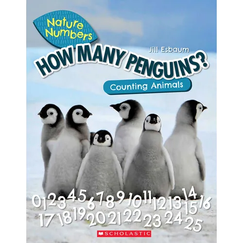 How Many Penguins?: Counting Animals (Nature Numbers) - Paperback