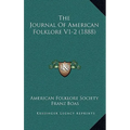 The Journal Of American Folklore V1-2 (1888) - Hardcover