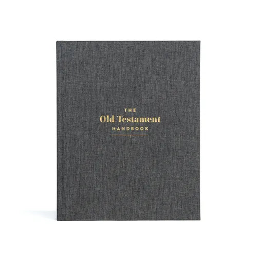 The Old Testament Handbook, Charcoal Cloth Over Board: A Visual Guide Through the Old Testament - Hardcover