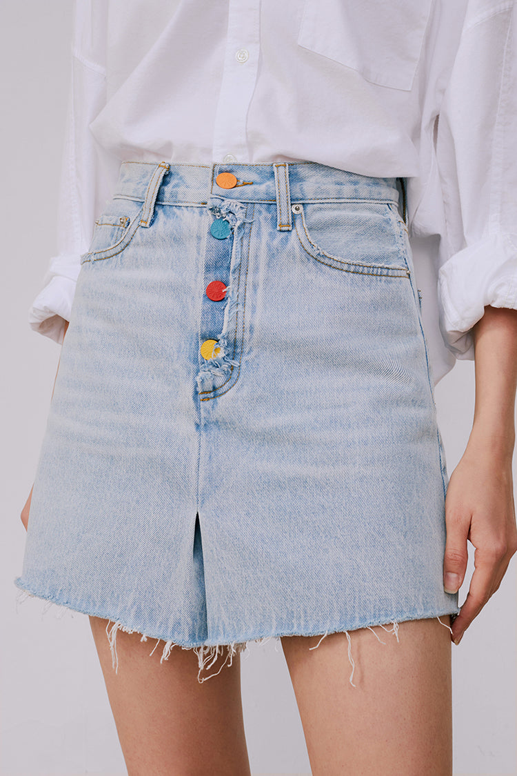 Rainbow Pleat Skort HJ119 [FINAL SALE]