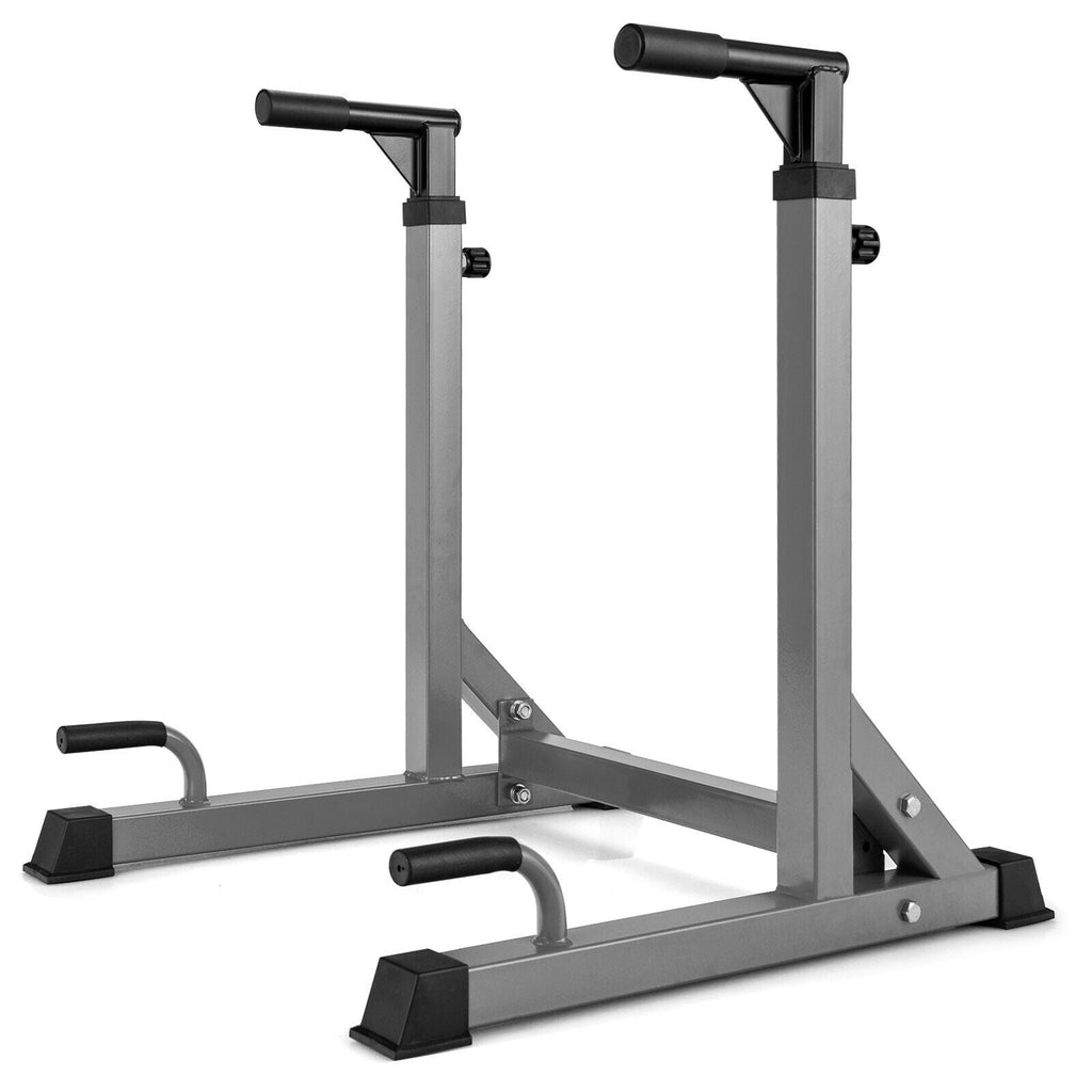Adjustable Dip Bar with 10 Height Levels