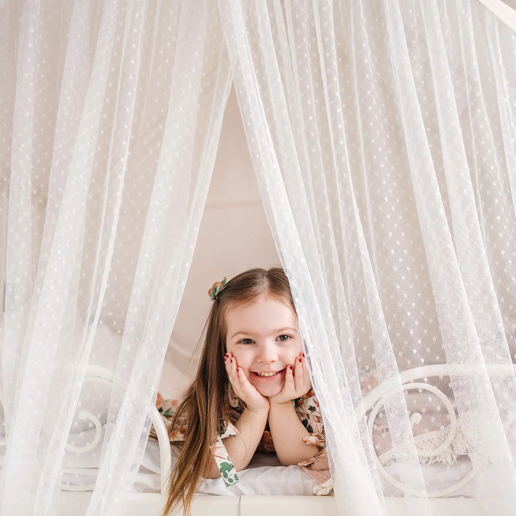 Tiny Land® Kids Tent – Large Cozy Tent with Star Lights
