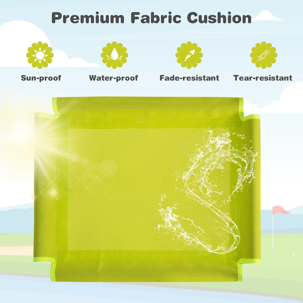 Kids Climbing Dome with Slide and Fabric Cushion for Garden Yard