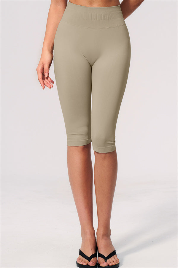 The Allure Crop Top Capri Leggings 2-Piece Set