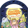 Five Little Monkeys Trick-Or-Treat Glow-In-The-Dark Edition - Board Book