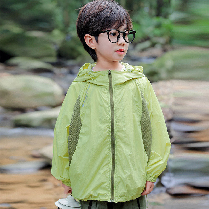Sun-protective Clothing For Children Lightweight Breathable Outerwear For Boys