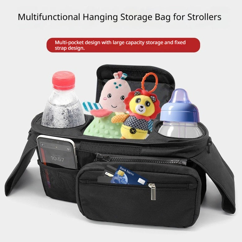 Multi-Functional Baby Stroller Hanging Organizer Bag